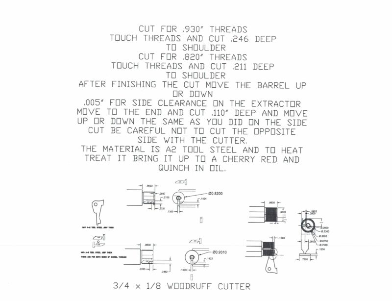 1885 2 Piece Rimfire Extractor - Image 2
