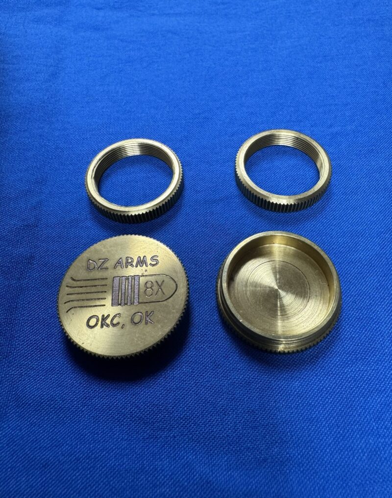 Brass accent lens caps and locking rings - Image 3