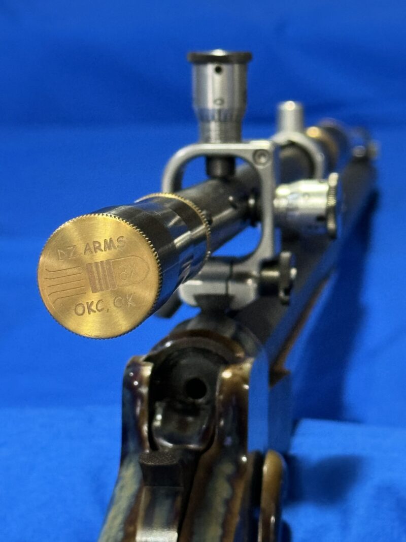 Brass accent lens caps and locking rings